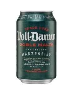 CERVEZA VOLL-DAMM LATA 330 ML