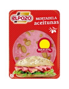 MORTADELA CON ACEITUNAS 300GR