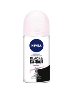 NIVEA DEO 50ML ROL 72H INVIS B&W ORIG WO