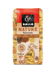 PASTA GALLO NATURE MULTICEREALES 400 GRS 2