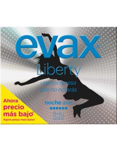EVAX LIBERTY COMPRESAS ALAS NOCHE 9 UD.