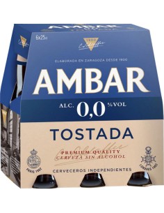 CERVEZA AMBAR 000 TOSTADA 1/4