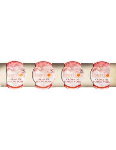 IBERITOS JAMON YORK PACK 4X23G