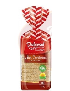 PAN DE SANDWICH SIN CORTEZA DULCESOL