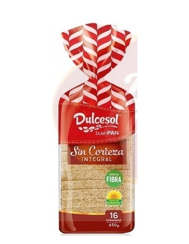 PAN DE SANDWICH SIN CORTEZA DULCESOL