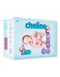 CHELINO PAÑAL 36U 4-10KG T3