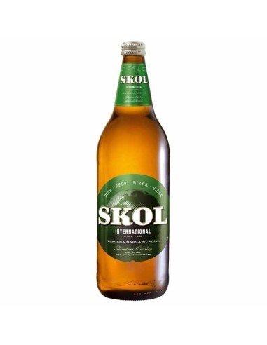 CERVEZA SKOL BOTELLA 1 LT N/RETORNO