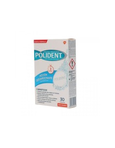POLIDENT TABLETAS 30U OXIGENO
