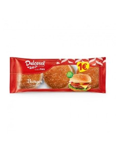 PAN DE HAMBURGUESA 6 UDS DULCESOL