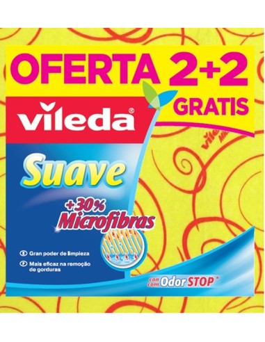 BAYETA VILEDA SUAVE PK-2+1