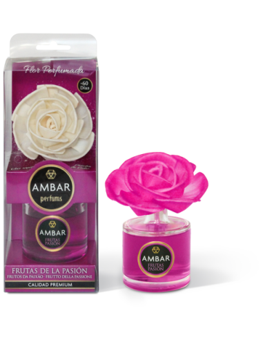 AMBAR FLOR PERFUMADA FRUTAS PASION