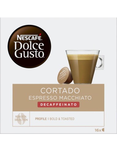 DOLCE GUSTO CORTADO DESCAFEINADO