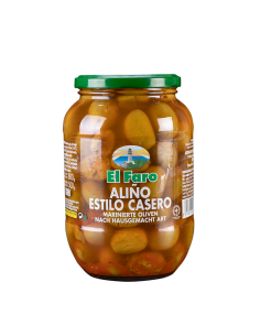 ACEITUNAS FARO ALIÑO CASERO 500 GR P.E.