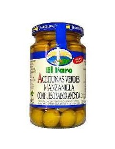 ACEITUNAS FARO C/HUESO TARRO 200 GR P.E. 2