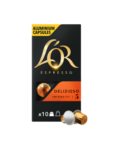 CAFE L`OR CAPSULAS DELIZIOSO 10 UND 52 G