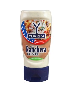 SALSA YBARRA RANCHERA HOLLYWOOD BOCABAJO 250ML