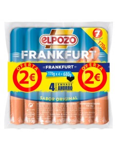 FRANKFUT PACK-5 140GR EL POZO