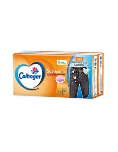 COLHOGAR COMPACK 6U PAÑUELOS