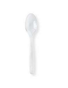 CUCHARILLA PLASTICO POSTRE REUTIL. GREEN