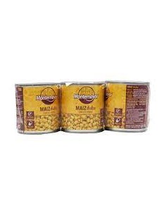 MAIZ MONTEMAYOR LATA 330 GR. PACK-3