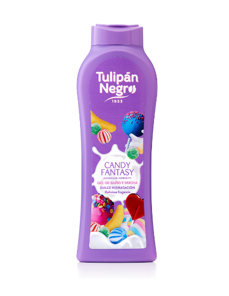 TULIPAN NEGRO GEL 650ML.CANDY FANTASY