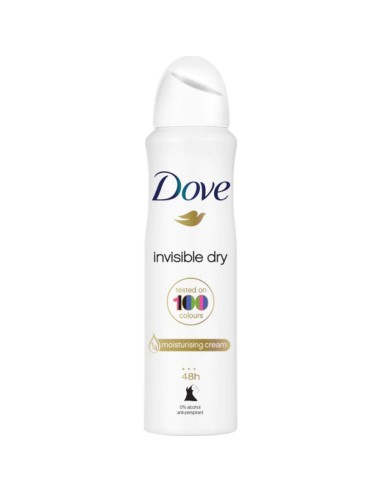 DEO. DOVE  SPRAY INVISIBLE 150 ML