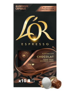 CAFE L`OR CAPSULAS CAFE.CHOCO 10 UND 52