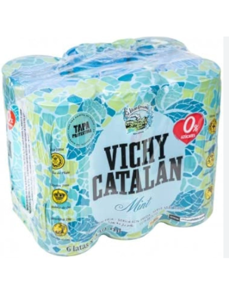 AGUA VICHY CATALAN MENTA PACK-6
