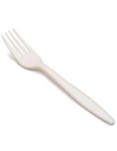 TENEDOR PLASTICO REUTIL. GREEN TEK 10 UN