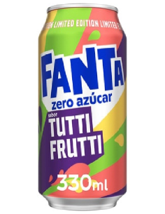 FANTA ZERO TUTTI FRUTTI LATA 33CC