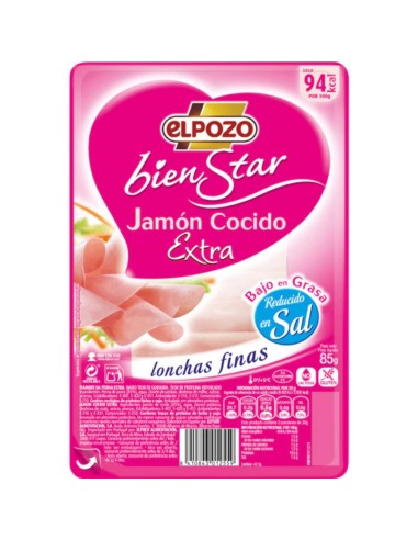 JAMON COCIDO BIENESTAR EXTRA EL POZO